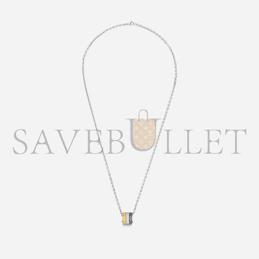 LOUIS VUITTON MONOGRAM BOLD NECKLACE M00675